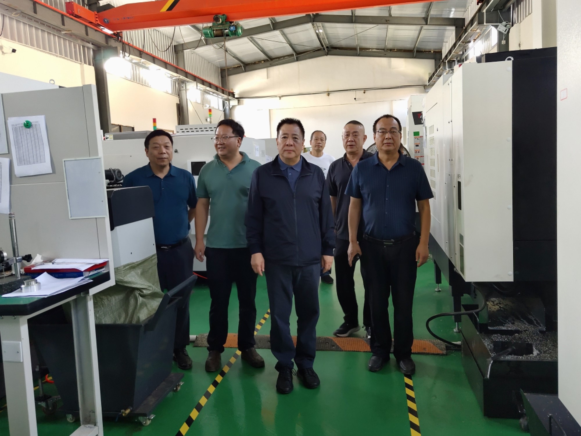 工投集團黨委書記、董事長金輝赴陜西長鋼新興科技產業公司調研